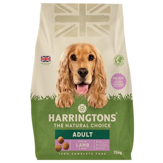 Harringtons Complete Lamb Rice Adult Dry Dog Food 15kg