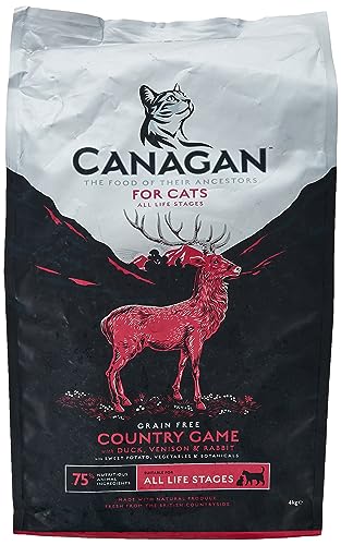 Canagan Country Game for Cats Dry Food 4KG