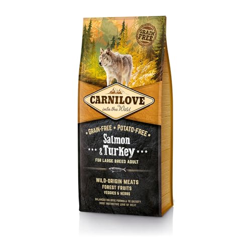 Carnilove Brit Salmon & Turkey for Large Breed Adult Dogs 12kg