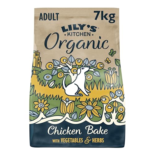 Lily's Kitchen Organic Chicken Bake with Vegetable & Herb Adult Dry Dog Food - 7KG