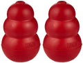 KONG Classic Medium Dog Toy Red Medium Pack of 2