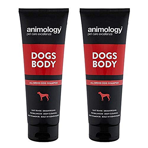 Animology Dogs Body Dog Shampoo, Twin Pack, 250ml