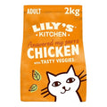 Lily's Kitchen Made with natural ingredients, dry food for adult dogs, cat food, oven chicken with vegetables, grain-free formula, 2 kg