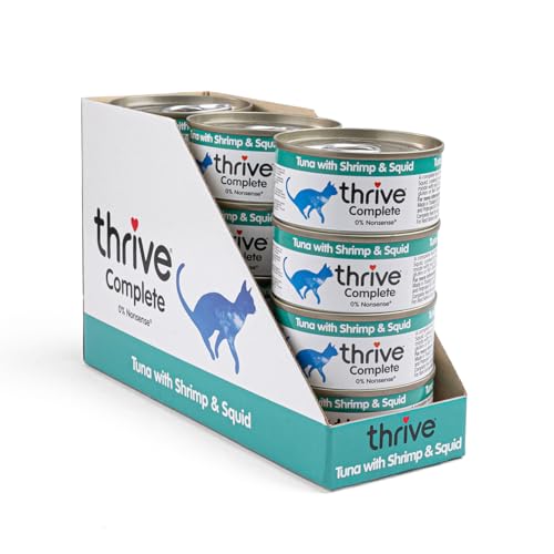Thrive Complete Cat Food Tuna with Shrimp & Squid 12 x 75g