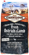 Carnilove Fresh Ostrich & Lamb For Small Breed Adult Dogs 6Kg