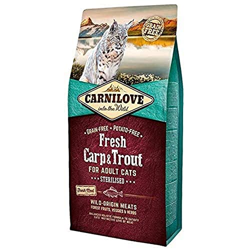 Carnilove Fresh Carp & Trout for Adult Cats, 6kg
