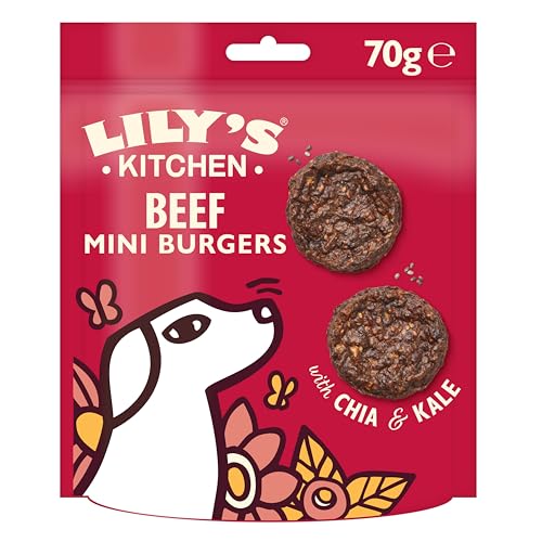 Lily's Kitchen Dog Treats The Best Ever Beef Mini Burgers (8 x 70g)