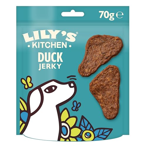 Lily's Kitchen Adult Dog Biscuit Dried Strips Duck 8 x 70g