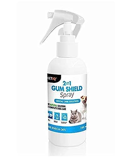 VetIQ 2in1 Gum Shield Spray For Cat & Dogs 100ml