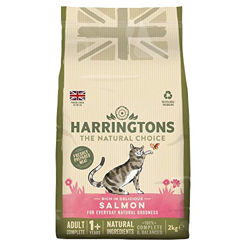 Harringtons Complete Adult Dry Cat Food Salmon 2kg