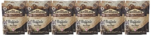 Carnilove Buffalo with Rose Blossom for Adult Dogs (Wet Food Pouches) 12x300g