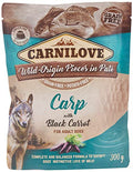 Carnilove Carp With Black Carrot For Adult Dogs (Wet Food Pouches) 12X300g