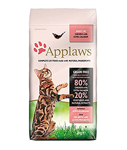 Applaws Natural Cat Food Adult Chicken & Salmon Dry - 2kg