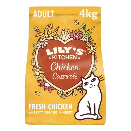 LILY'S KITCHEN Chicken Casserole Dry Food for Cats - 4KG
