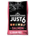 Harringtons Just 6 Salmon Grain Free Dry Dog Food 12Kg