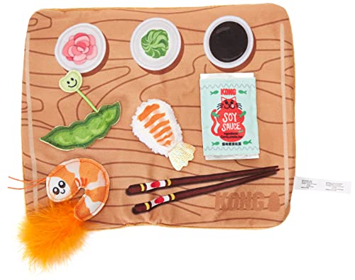 KONG Company 38745948: Pull-A-Partz Sushi Cat Toy