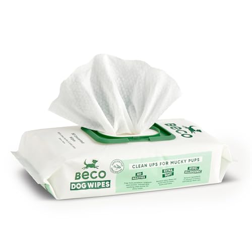 Beco Bamboo Unscented Dog Wipes