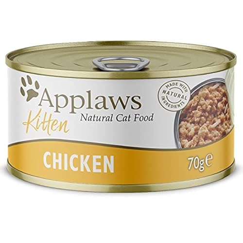 Applaws Natural Cat Food Chicken Wet food for Kitten (70g, Pack of 24)