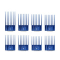 Andis 13105 8-Piece Universal Attachment Snap-On Comb Set; Sizes: 5/8", 11/16", 3/4", 13/16", 7/8", 15/16", 1", 1-1/4"
