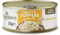 Applaws Taste Topper in Gravy Chicken Breast Dog Food 156 grams Can,(Pack of 12)