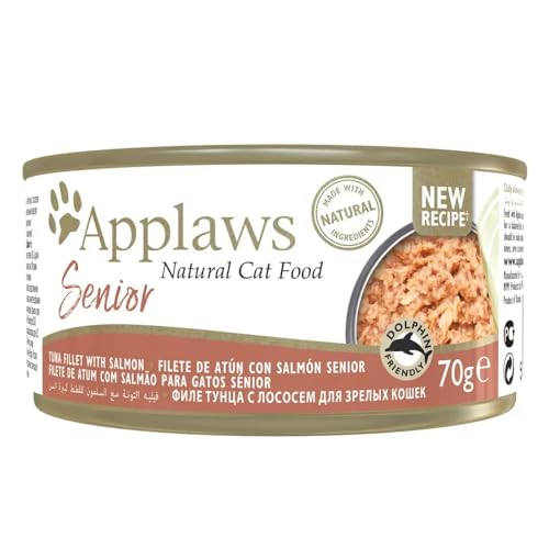APPLAWS Cat Senior Can Tuna And Salmon 24X70GR