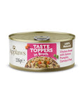 Applaws Taste Toppers in Broth Chicken with Salmon & Vegetables Wet Dog Food 156g Tin 156G/NA
