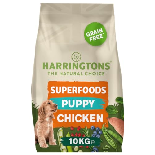 Harringtons Superfoods Chicken with Vegetables Puppy Dry Dog Food 10kg