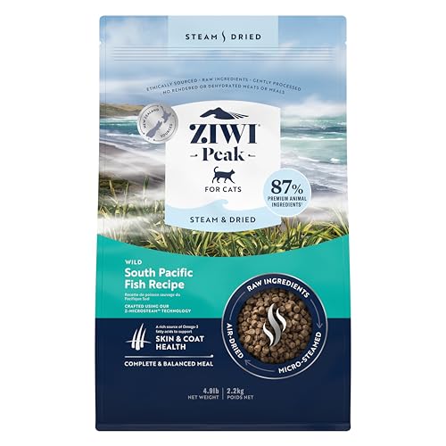 ZIWI Peak Steam & Dried Wild South Pacific Fish Recipe Dry Cat Food 2.2kg