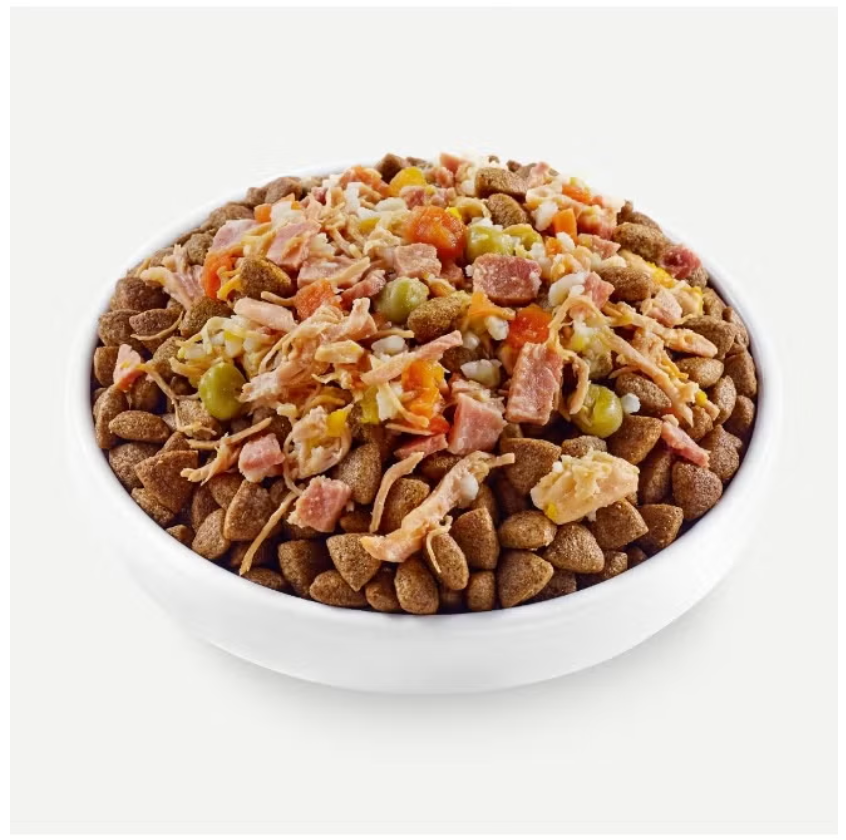 Applaws Taste Toppers in Broth Chicken with Ham & Vegetables Wet Dog Food (156g.Can,Pack of 12)