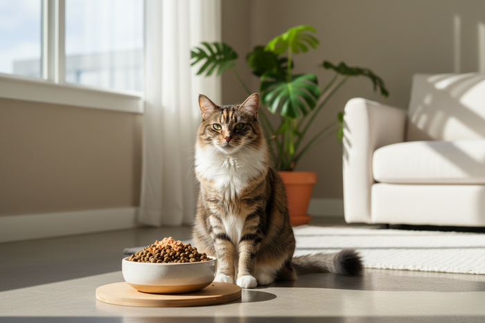 Cat food
